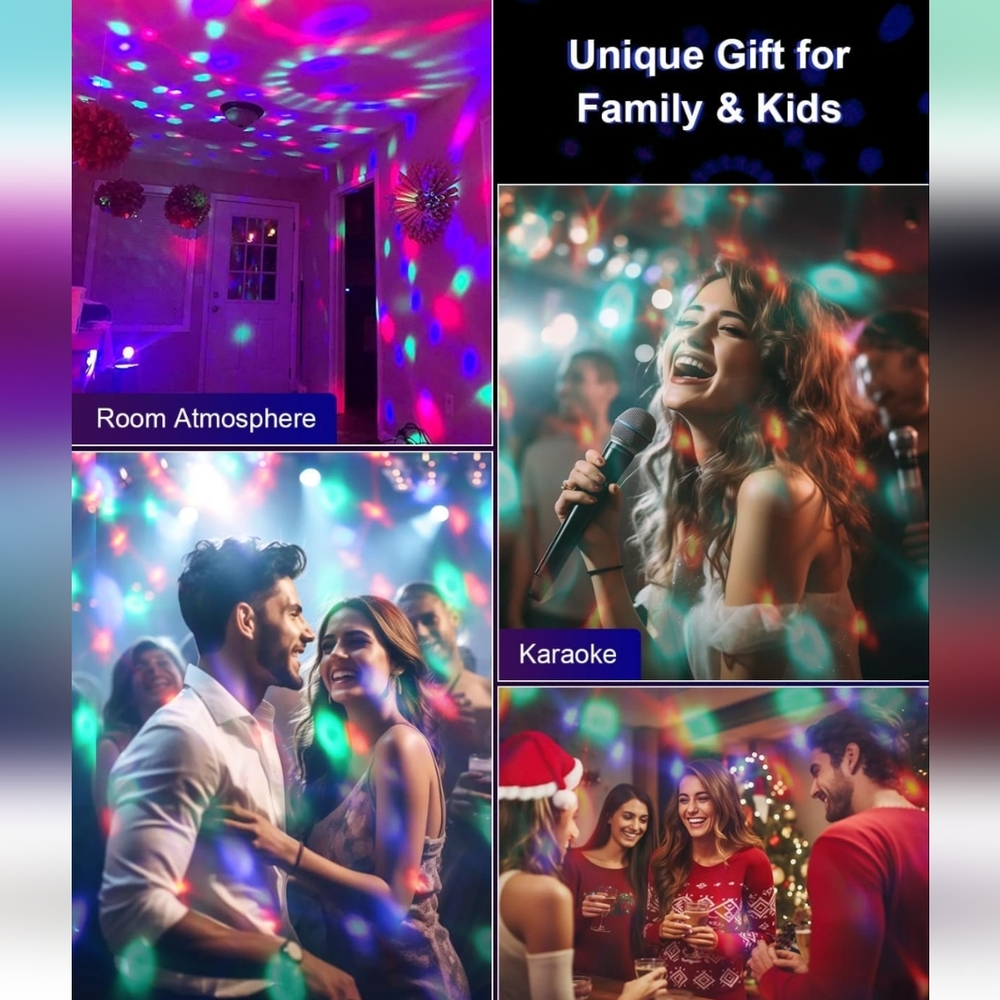 🪩Luditek Led Party Light Disco Ball